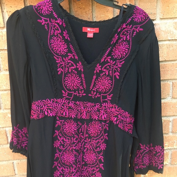 Embroidered Monsoon Dress - Picture 2 of 8